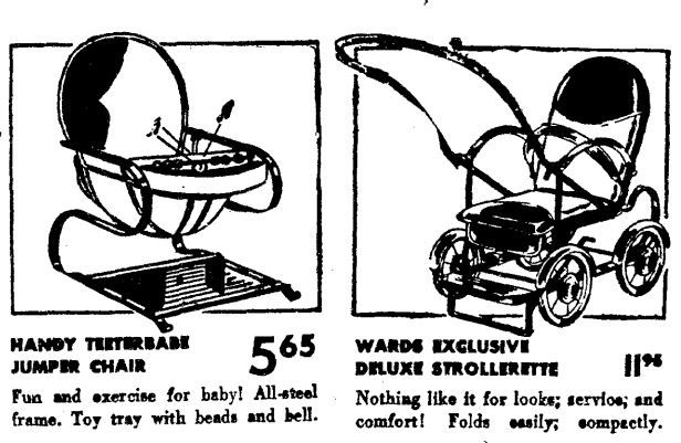 Wisconsin State Journal toy ads: 1940s